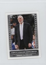 2019 Panini Sticker & Card Collection Album Stickers Gregg Popovich #3 HOF 05v0
