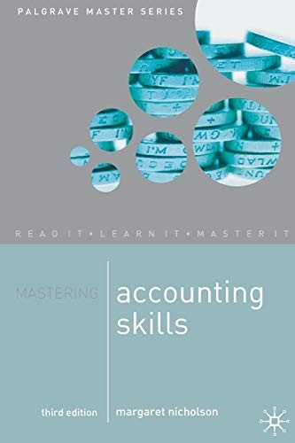 Mastering Accounting Skills (Palgrave Master Series),Margaret  ,