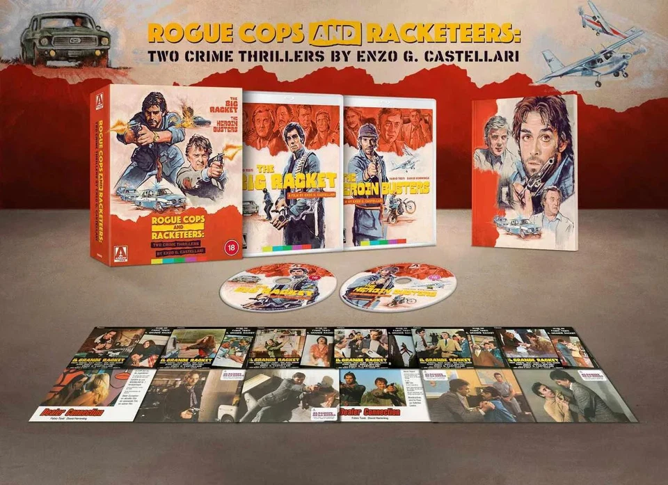 Rogue Cops and Racketeers - Two Crime Thrillers from Enzo G Castellari Blu-Ray - Image 2 of 3