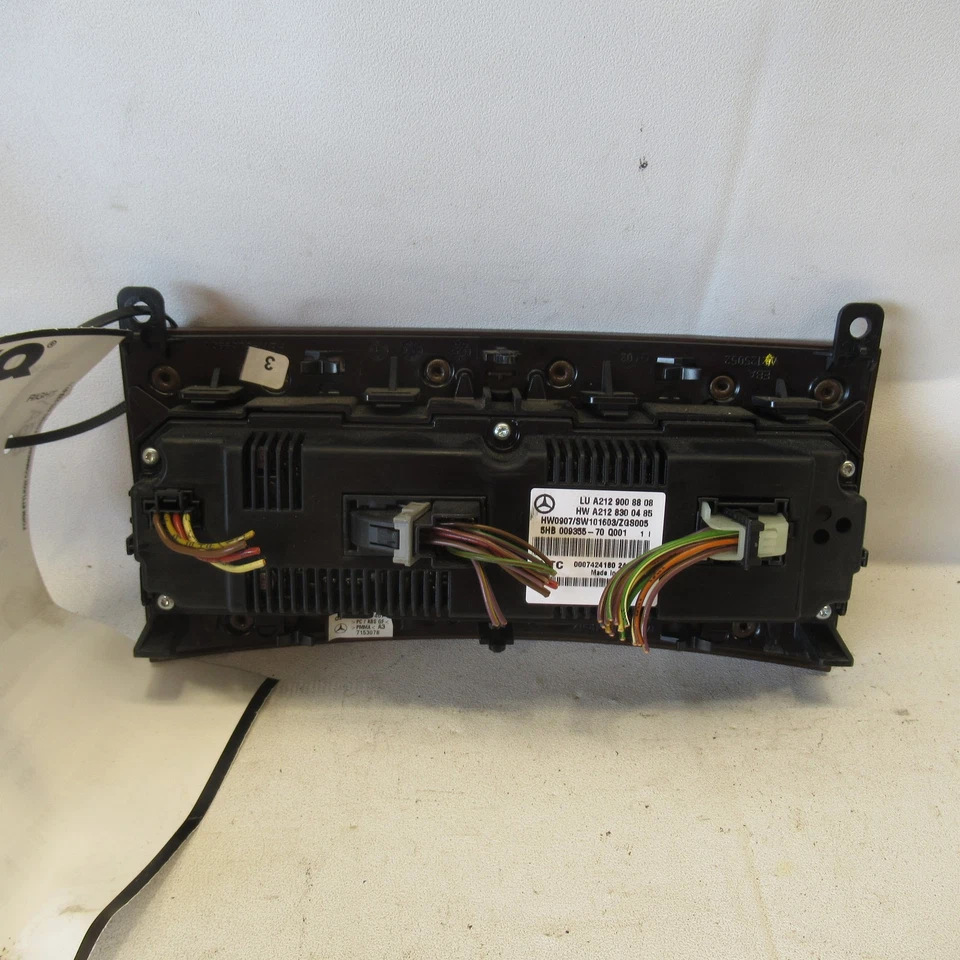 2011 2012 2013 Mercedes-Benz E-Class AC Heater Temperature Control Unit OEM - Изображение 2 из 4