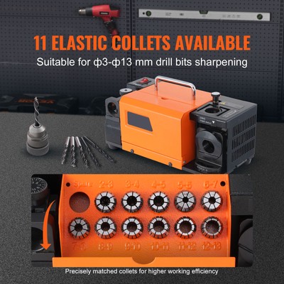 Uimoso MR-13A Drill Bits Sharpener 3-13mm Bits Grinder Sharpener