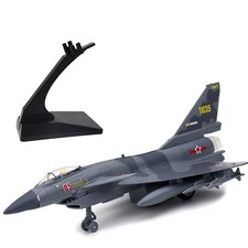 1:100 Aviation Aircraft Military Model J-10 Alloy Fighter Aircraft Sound & Light