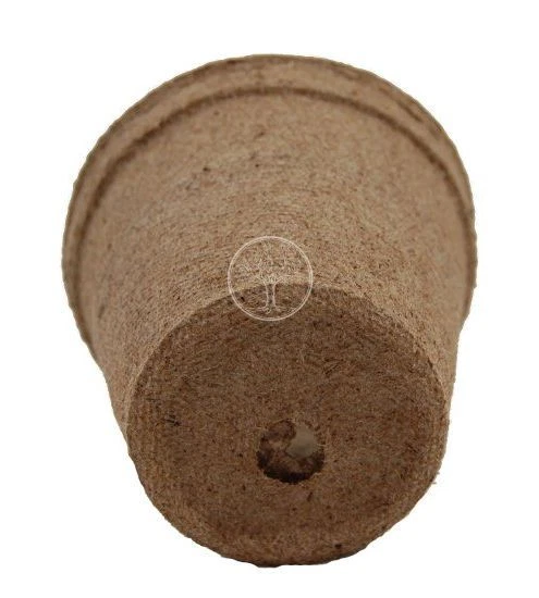 Macetas redondas de turba Jiffy de 3"x 3" de profundidad - Compostables de inicio de semillas #130 - Estuche de 1404 quilates Foto 3 de 3