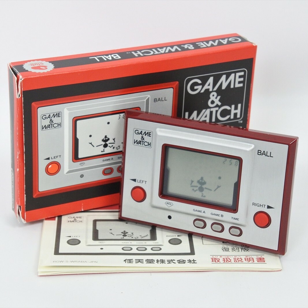 Nintendo Switch GAME WATCH RGW-001 LCD BALL Console System Remake RGW-001 Club Nintendo