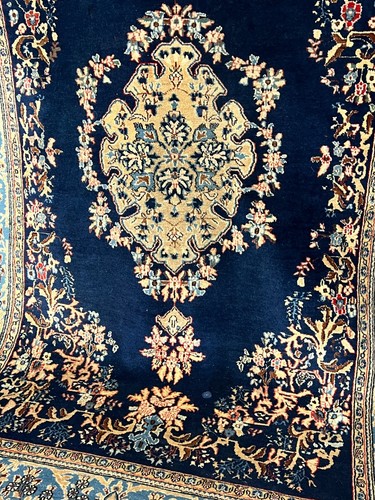 Prachtvoller Handgeknüpfter Orientteppich Ghom Ghoum 220x145 cm carpet rug - Bild 3 von 24