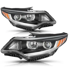 For 2016-2018 Kia Optima Projector Halogen W/O LED DRL Headlight Assembly