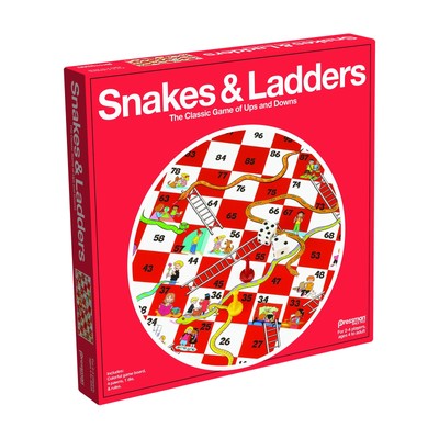 Snakes & Ladders Game 24 Players Ages 4 & Up 5