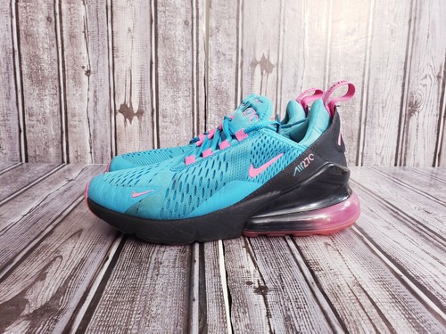 Nike Air Max 270 Light Blue Fury Laser Fuchsia Black Nike Air Max 270 Light Blue Fury Laser Hibbett City Minifabriek Com
