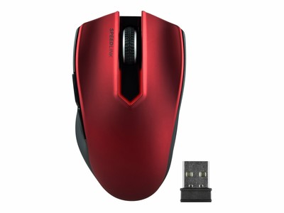 SPEEDLINK EXATI Auto DPI Mouse SL-630008-BKRD Maus Für Rechtshänder optisch  ~D~