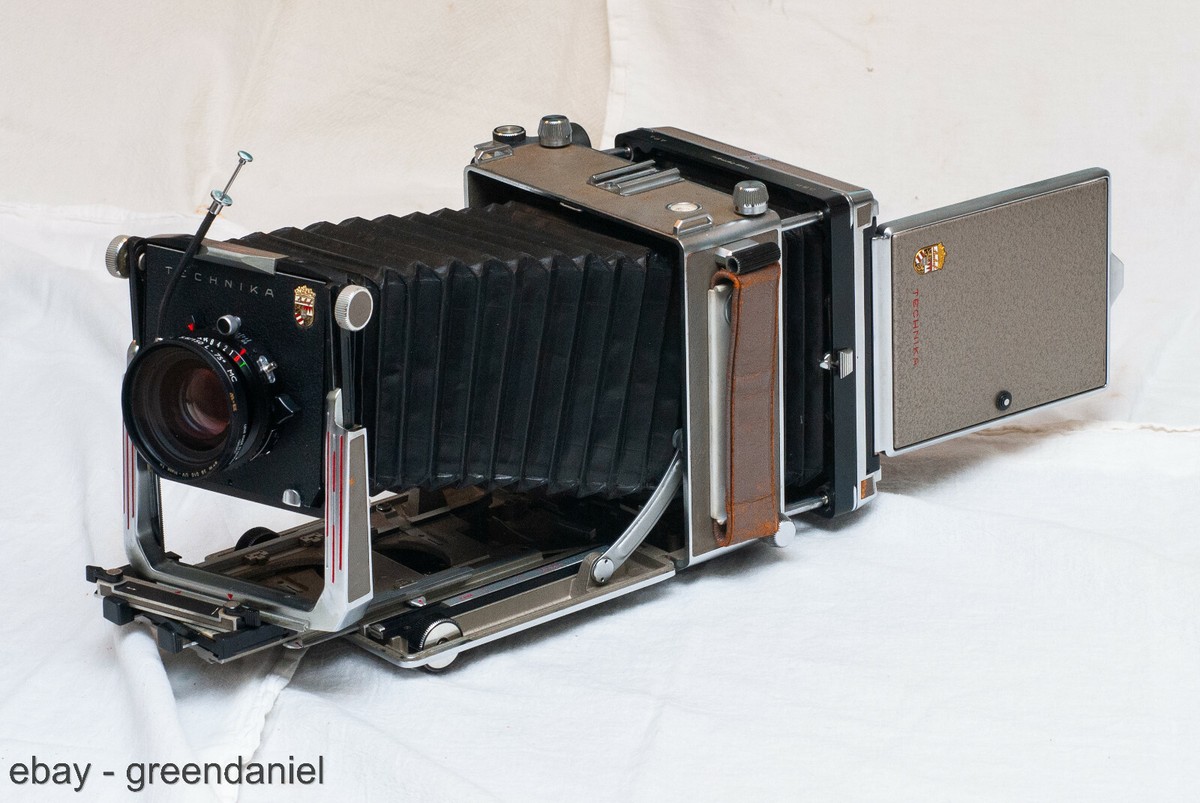 【中古】Linhof リンホフ Technika Symmar 150mm f/5.6 Linhof Technika IV 4x5 Camera + 150mm Schneider Apo-Symmar f 5.6