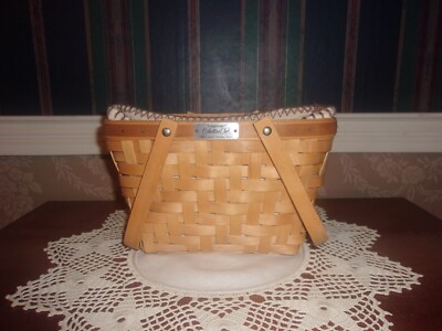 Longaberger Collectors Club ロンガバーガーバスケット Longaberger 2006 Collector's Club Charter Membership Basket Set