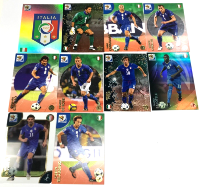 2010 Panini FIFA South Africa World Cup Soccer Cards Full Team Set
