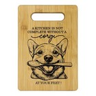 Corgi Cutting Boards for Kitchen, Corgi Gifts for Corgi Lovers, Bamboo Cuttin.