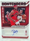 Precious Achiuwa 2023-24 Panini Contenders Autographs Red 46/49 Toronto Raptors