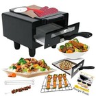 Mini/Nano Size Electric Tandoor for Home and Kitchen (Black, 1500W) Brand New
