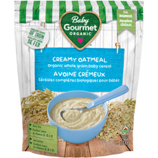 2-Pack Baby Gourmet Organic Cereal Creamy Oatmeal