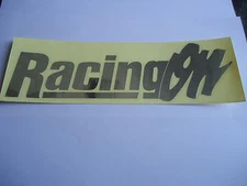 CAR HOOD SIDE FENDER TRUNK TANK DECORATION DECALS STICKERS RACING SILVER