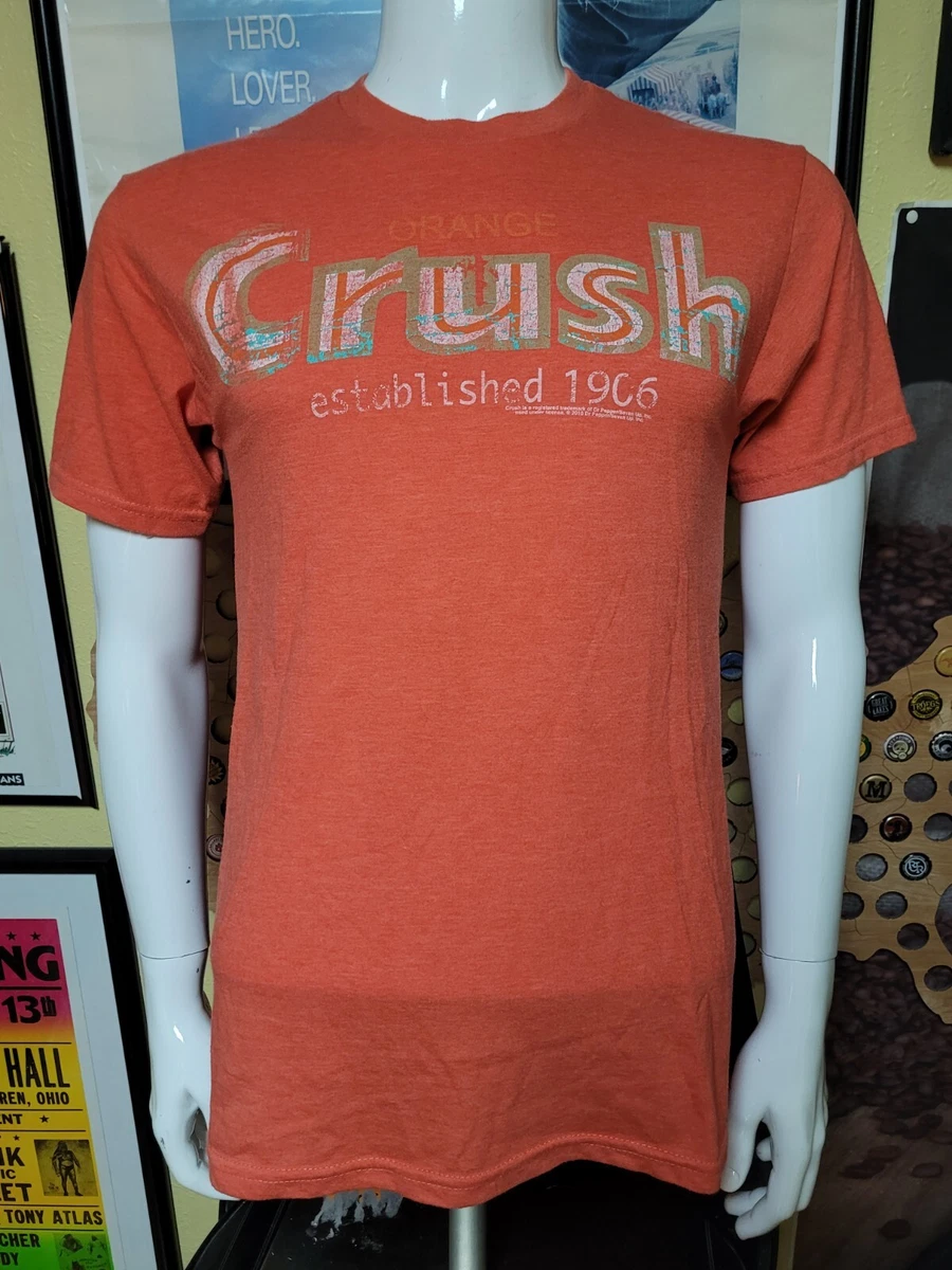 Retro Orange Crush Soda Pop Vintage Logo T Medium Nice eBay