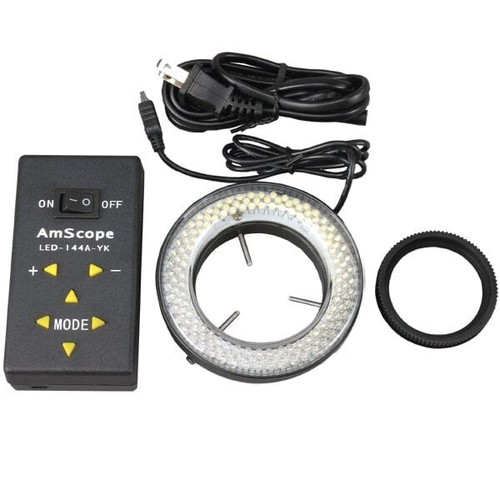 AmScope 3.5-180X Trinocular Estéreo Boom Microscopio Retroiluminado 8M HDMI/WiFi/LAN Cam. - Imagen 5 de 16