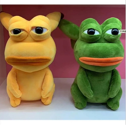 pepe rana x pika peluche charm regalo decorazione camera anime cartone animato fiore kawai carino - Foto 22 di 26