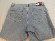 Vintage Tommy Hilfiger Freedom Denim Shorts Men's 38 Blue Jean Y2K