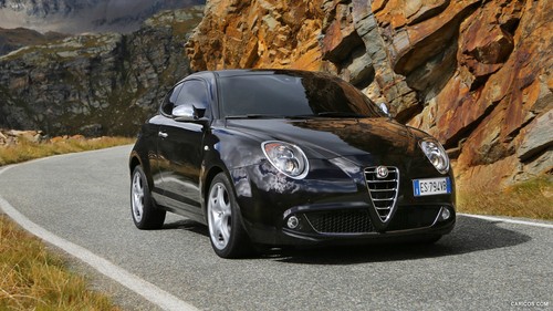 COPPIA FARO FANALE ANTERIORE DX E SX ALFA ROMEO MITO H7-H7 NERO CON MOT. EL - Foto 5 di 5
