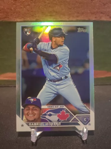 2023 Topps Series 1 GABRIEL MORENO Rainbow Foil RC BLUE JAYS #169