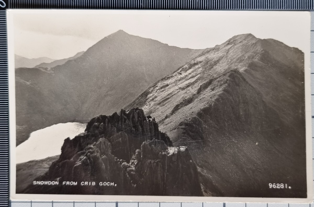 POSTCARD SNOWDON FROM CRIB GOCH eBay