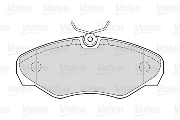 Plaquettes de frein VALEO 301545 idéales pour transport de passagers VIVARO A