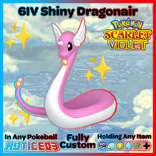 ✨Shiny Dragonair 6IV✨ Pokemon Scarlet & Violet  🚀Fast🚀