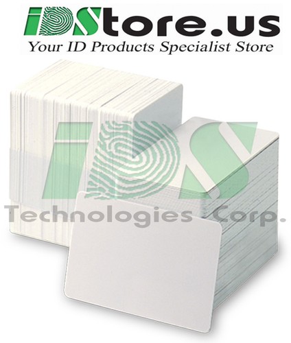 Fargo 45000 Full-Color Ribbon YMCKO & 200 Blank White PVC Cards Bundle - Picture 3 of 3