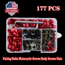 Complete Fairing Bolts Kit Aftermarket Fit For Kawasaki Ninja 500R EX500 GPX500