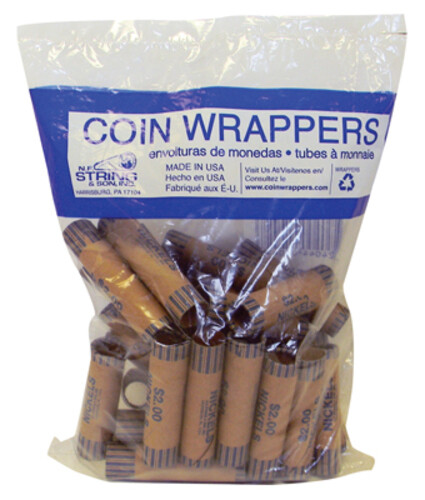 Coin Wrappers Nickel Pack 36 ct