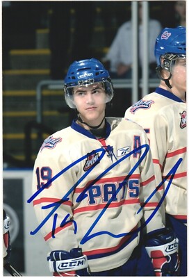 Jordan Weal Autographed 4x6 Color Photo Regina Pats #19 A