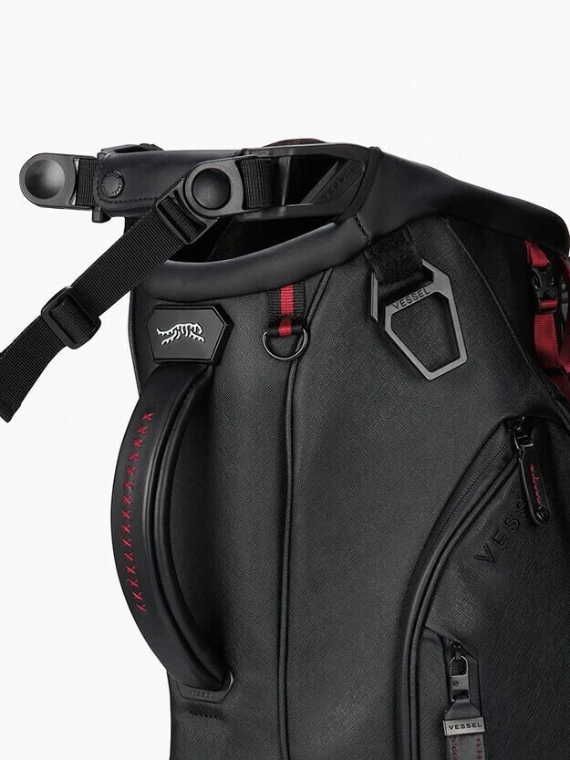Sun Day Red x Vessel Player V サンデーレッド SUN DAY RED X VESSEL PLAYER V 6-WAY STAND BAG BLACK CORE