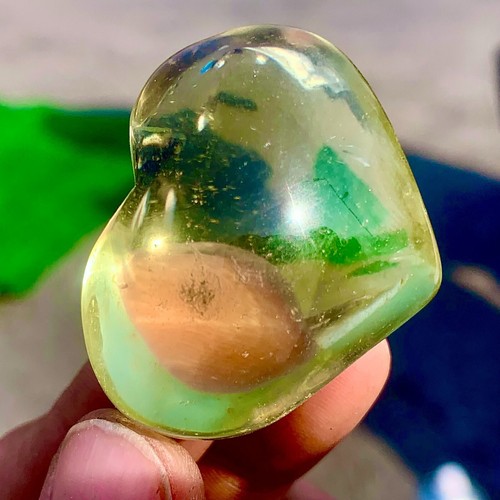 43G Natural Yellow crystal Quartz Citrine heart-shaped Mineral healing - 第 15/22 張圖片