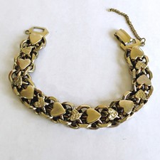 Vintage  Chunky Byzantine Style Silver Tone C...