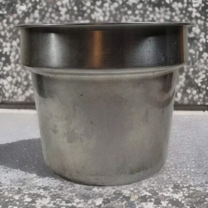 Stainless Steel Insert Pot For Soup Display Soup Urn Steam Table 9"Dx8.5H
