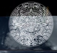 Calendario Azteca Mexican Stickers 