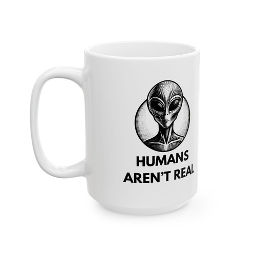 Lustige Alien Keramiktasse, einzigartiges Geschenk für Kaffeeliebhaber, schrullige Teetasse, seltsam - Bild 9 von 11