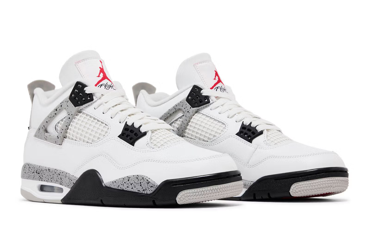 Jordan 4 Retro White Cement (2025) FV5029-100 Men's ALL Size