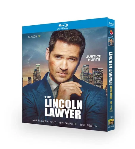 The Lincoln Lawyer Season 3 (2024)    Series 2-Discs  Box Set