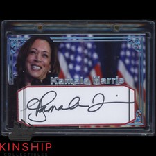 Kamala Harris signed Cut Custom Card JSA LOA President Joe Biden VP Auto Z1883