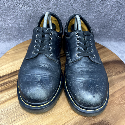 Dr. Martens Men\'s Black Leather Casual Lace-Up Shoes DR MARTENS 8053 Nappa Oxford Casual Lace-Up Shoes Black  main image 4