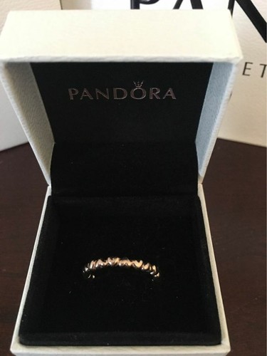 Pandora FOREVER LOVE HEART Rose GOLD 