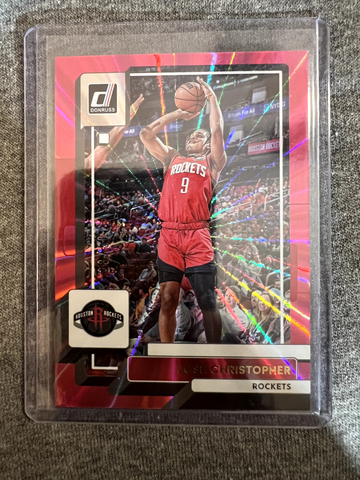 2022-23 Panini Donruss Holo Pink Laser /50 Josh Christopher #154
