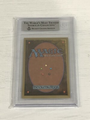 Ancestral Recall BGS 8.5 CE Collectors Edition MTG Magic The Ancestral Recall BGS 8.5 CE Collectors Edition MTG Magic The