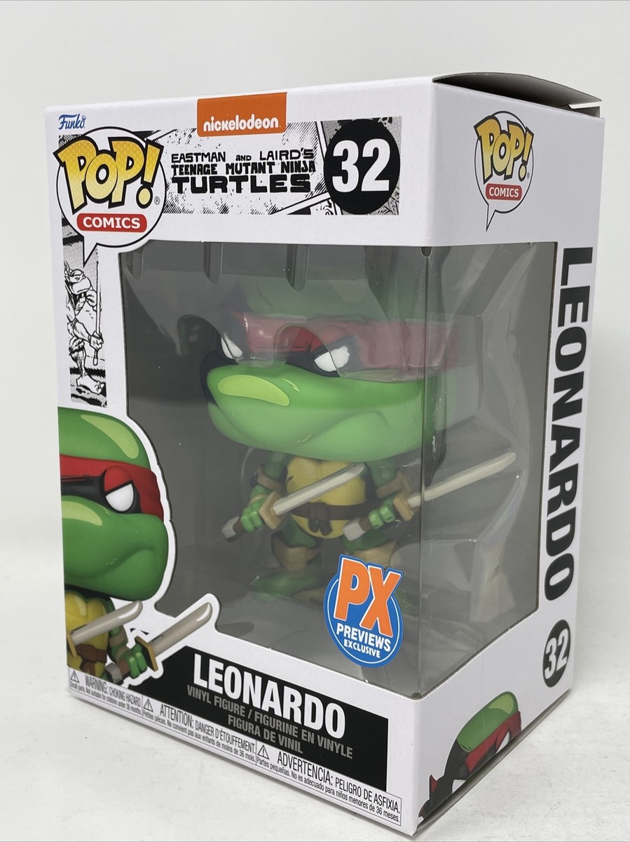 Funko Pop! Teenage Mutant Ninja Turtles Leonardo PX Previews