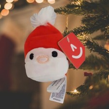 Aurora World Holiday Mallows Santa 3 Inches Tall With Tags