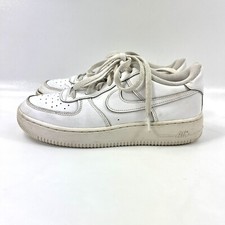 Nike Air Force DH2920-111 Solid White Athletic Sneaker Shoes Youth Size 7Y